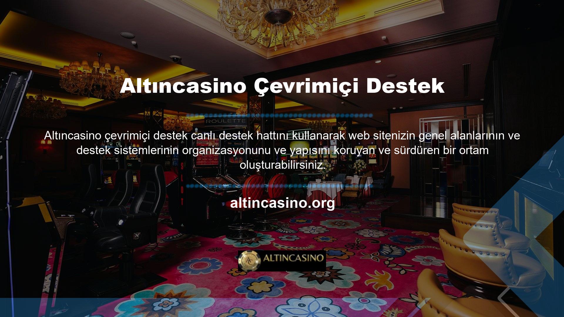 Altıncasino Türkiye destek hattının sorunsuz entegrasyonu, son derece başarılı bir bahis ortamı yaratarak, başarılı bir bölgesel fetih sistemine ulaşmak için sürekli güvenilir fırsatlar akışı sağlar