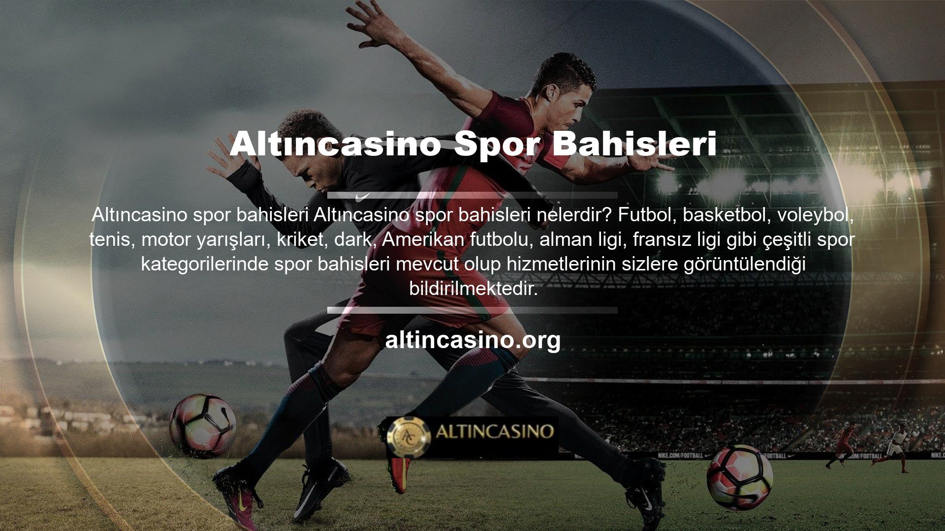 Canlı maç yayınları sunmaya devam eden Altıncasino bahis sitesinden de kupon oluşturabileceksiniz